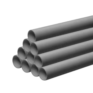 Soil pipe accessories: waste pipe 40mm x 3mtr grey