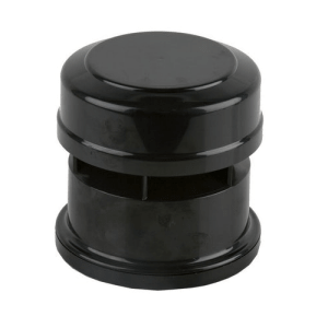 Soil pipe accessories: air admittance valve black