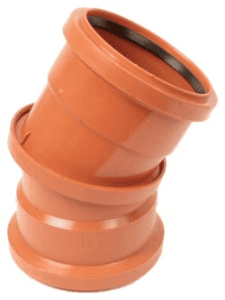 Underground drainage: 30 degree double adjustable