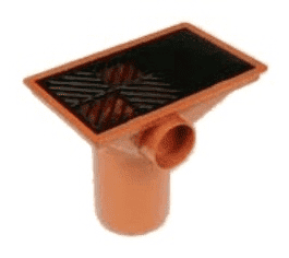 Underground drainage: hopper spigot 140mm