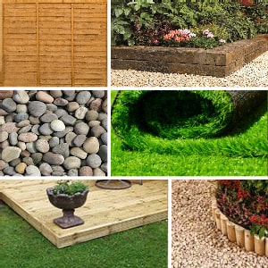 Landscaping products and materials