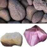 Cobbles and rockery stones