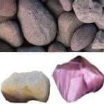 Cobbles and rockery stones